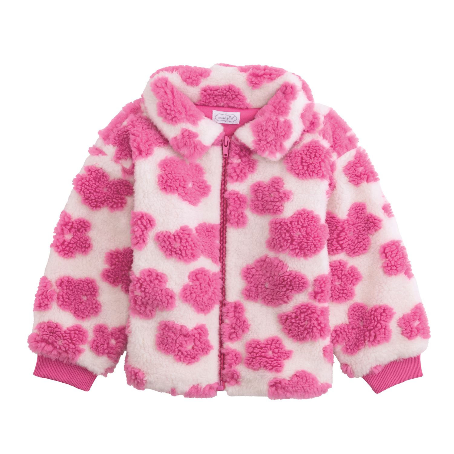 Flower Sherpa Jacket