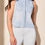 Thumbnail: BLUE THREAD Cropped Sleeveless Denim Shirt