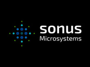 Sonus Microsystems logo on black