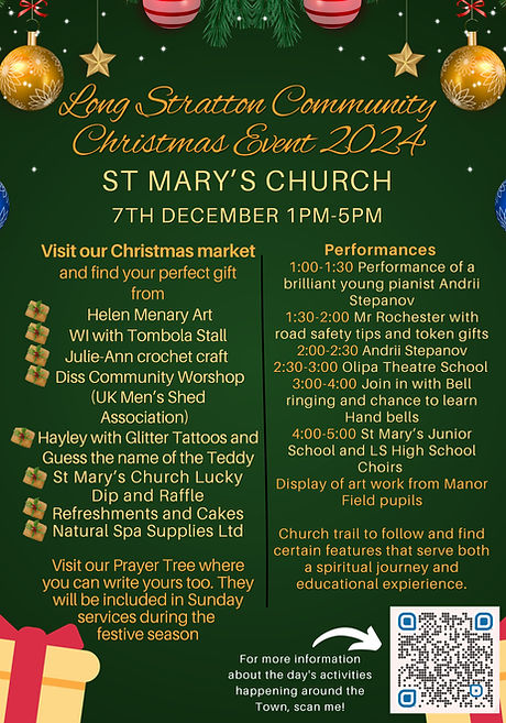 Christmas 2024 St Marys poster