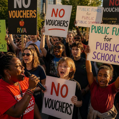 Governor Spanberger: Opt Out of the Federal School Voucher Scheme!