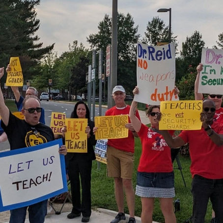 Lake Braddock Teachers Challenge Weapons Detection Duty in Final School Board Hearing