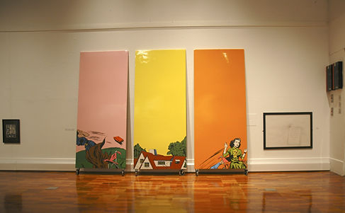 end gallery instal