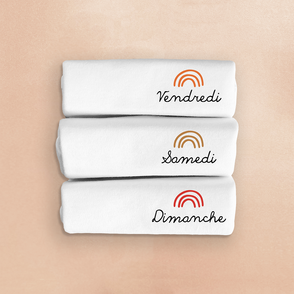 Miniature : Ensemble de 3 bodies manches longues