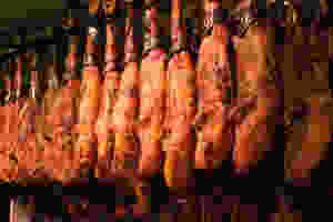 Jamon al Mercado del Barranco @Ilaria Giacomello