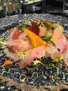 Carpaccio di ricciola | Locanda Chiaravalle @Ilaria Giacomello