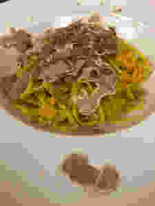 Tagliatelle al tartufo al Vigneto di Roddi @Ilaria Giacomello