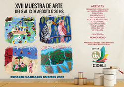 AFICHE MUESTRA PINTURA