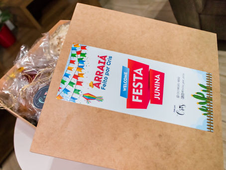 Lançamento do Box Personalizado “Arraiá Feito por Cris”