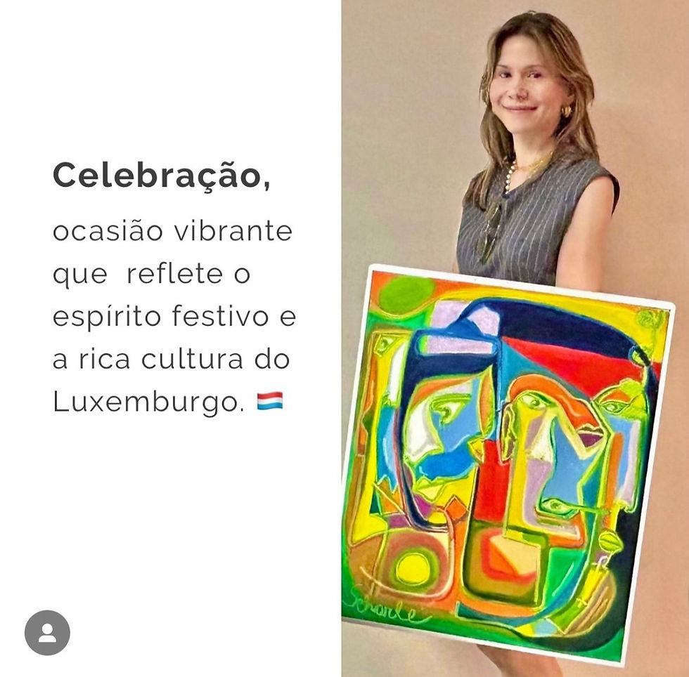 Obra enviada para o Consulado de Luxemburgo - Recife