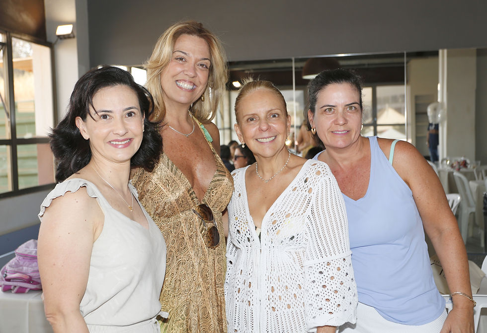 Rúbia Ramos, Maria Dulce, Flávia do Valle e Cristina Assis