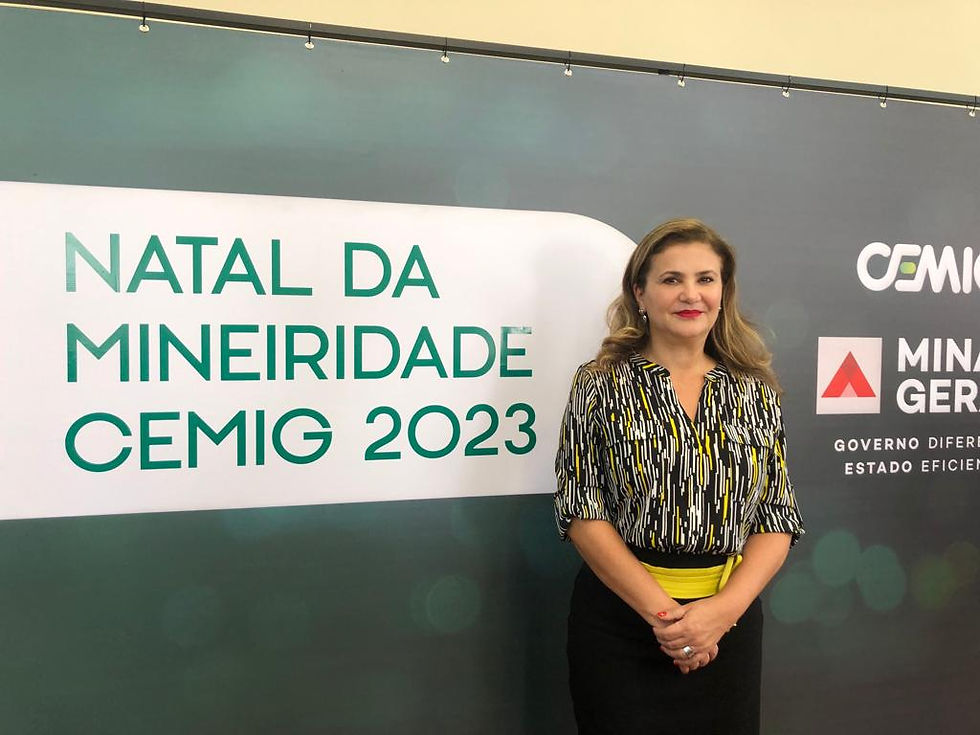 Cristiane Kuimara, Diretora Adjunta de Comunicação Empresarial e Sustentabilidade da Cemig