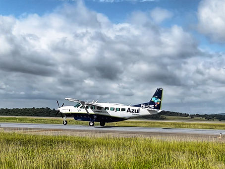 Azul inicia vendas para novo destino regional pelo BH Airport