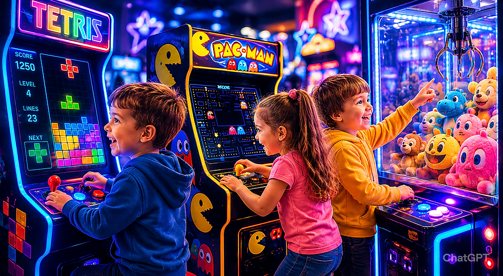 Kidsville Arcade Machines