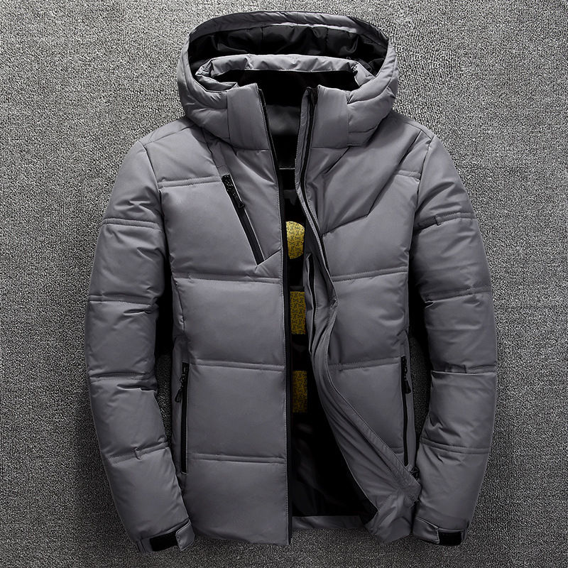 Thumbnail: Men's Winter Hooded Puffer Jacket