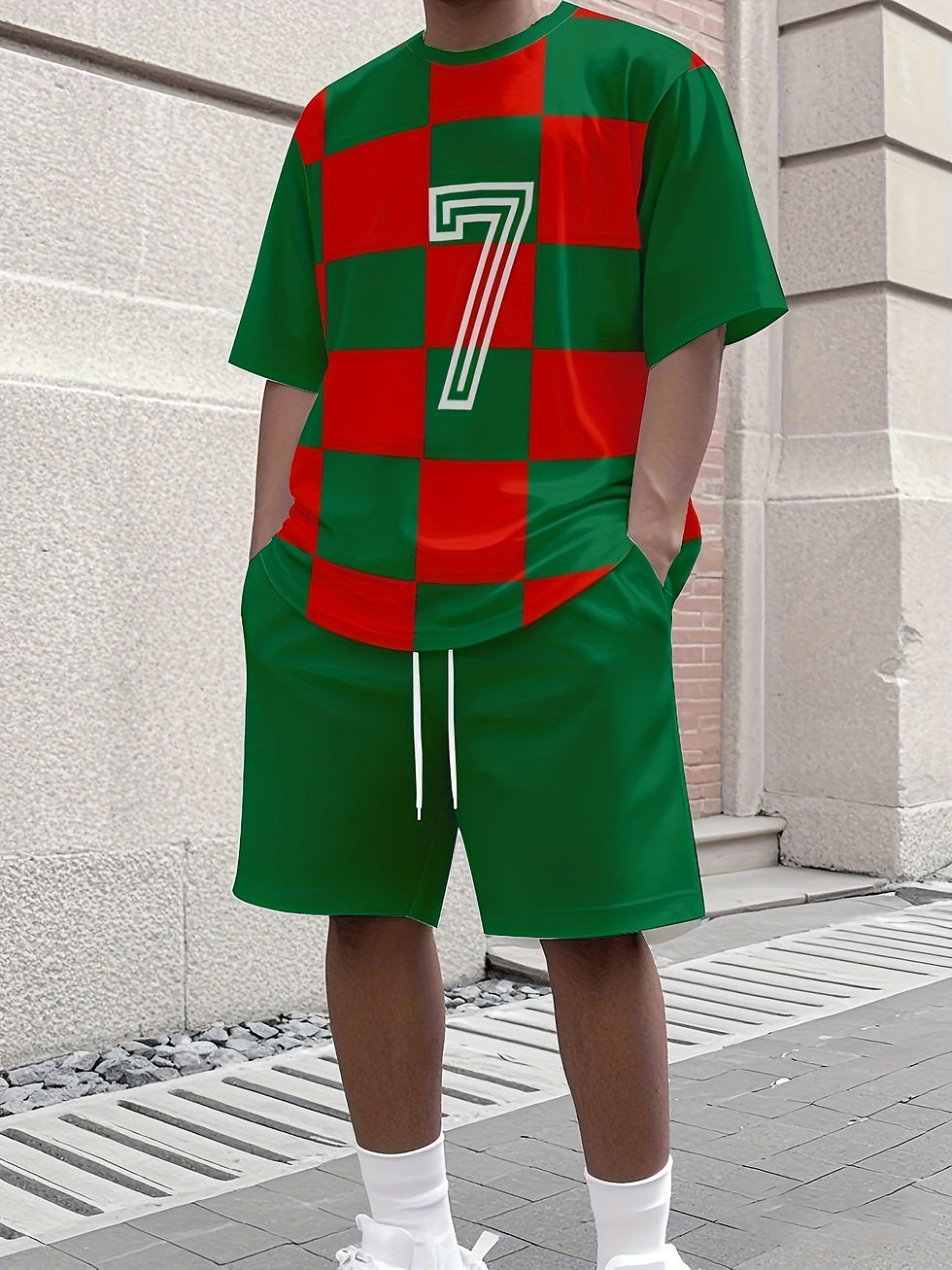 Thumbnail: Men's Summer Tee & Shorts Set