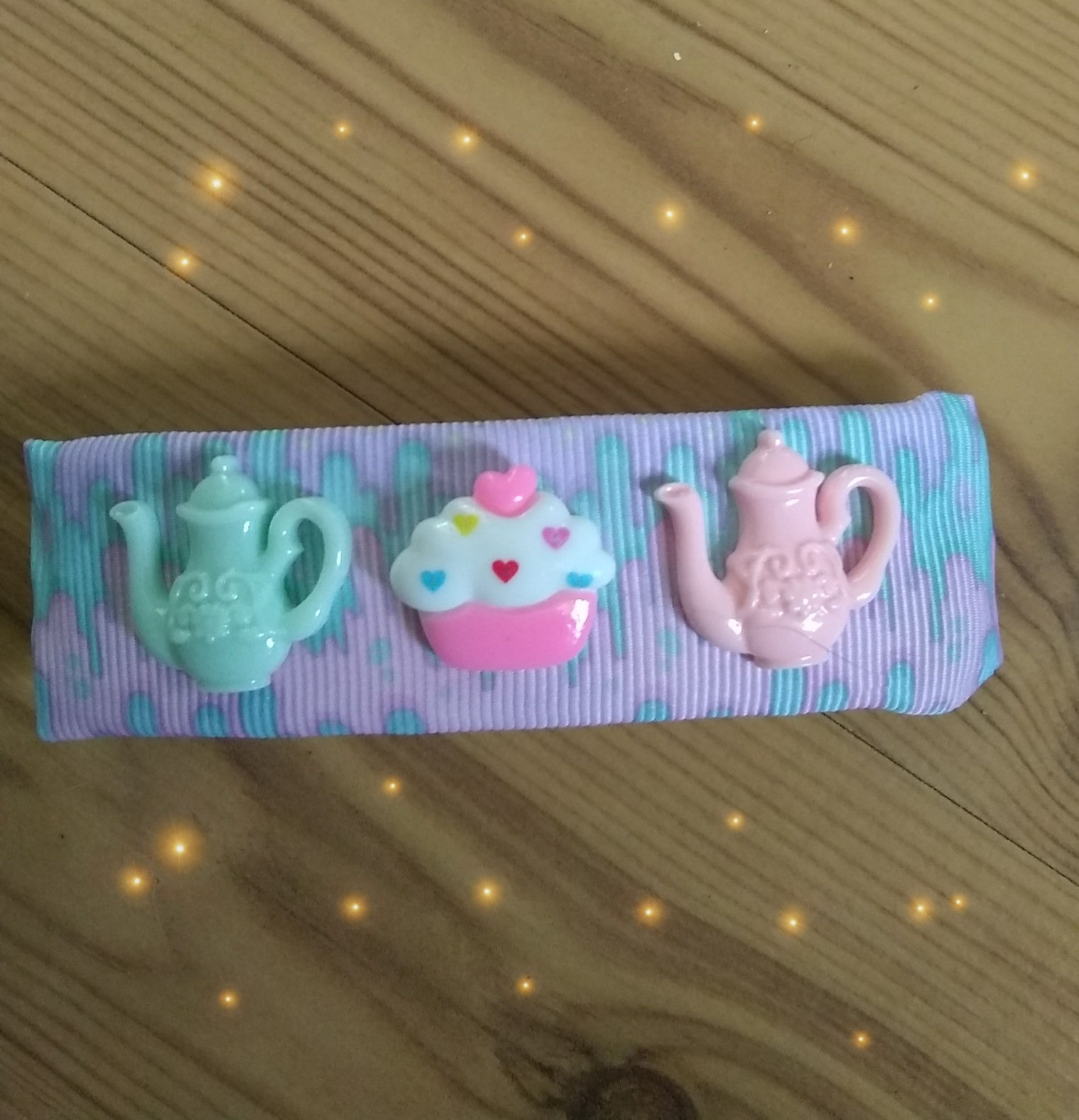 One of a kind hair clips