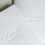 Thumbnail: Wedding Love Letters Blind Letterpress, Set of 2,  Vows to my husband/wife, Vows, Wedding Booklets, Bridal Shower Gift, Weddi