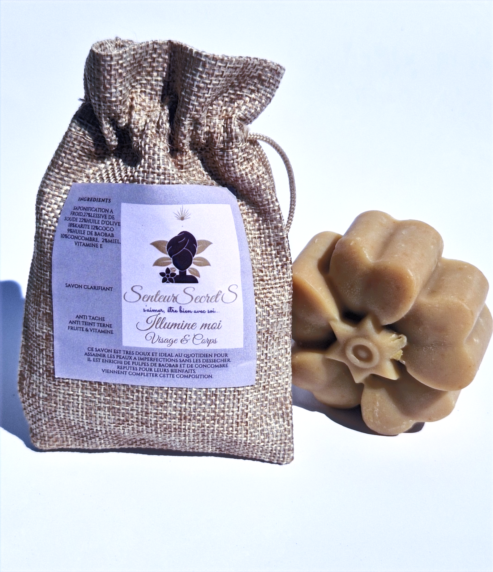 SAVON AU HIBISCUS & ORANGE