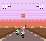 Riding into the sunset wth GP Hero (GBC)