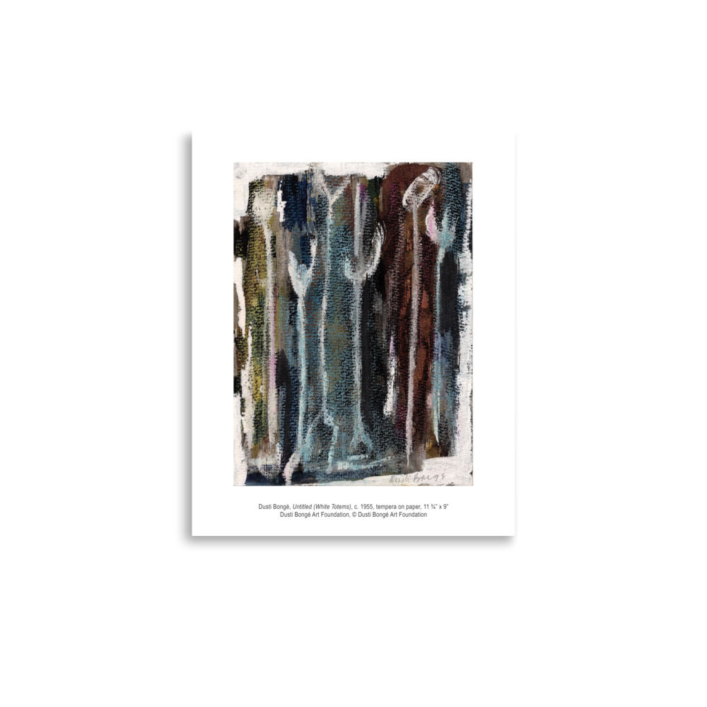 Untitled (White Totems) Print 11 x 14