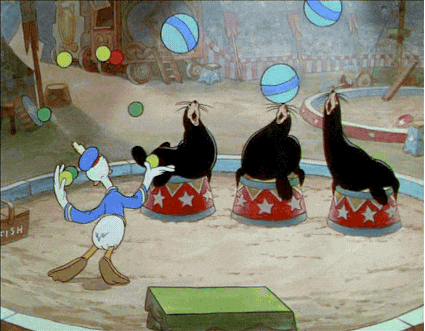 Performing Donald Duck GIF.gif