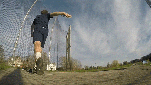 Throwing Track And Field GIF by Middlebury.gif