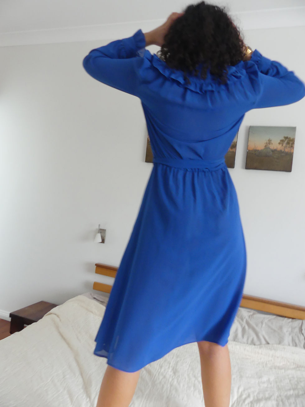 Thumbnail: 70's Cobalt dress