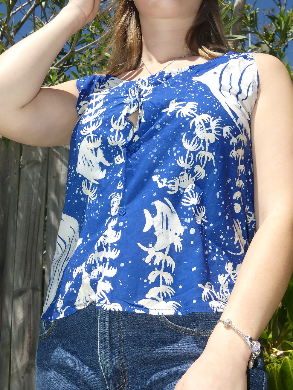 Thumbnail: 80's hawaiian cami