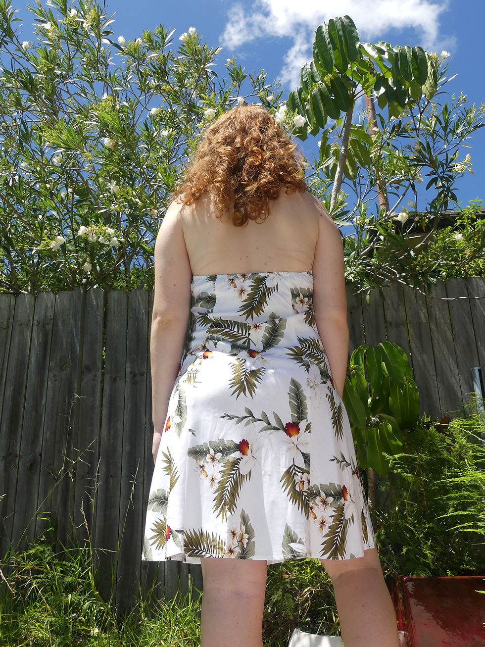 Thumbnail: 70s hawaiian dress