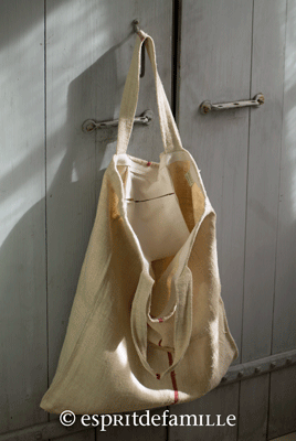 Miniature : SAC A GRAINS ★ GRAND CABAS - XXL