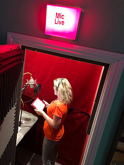 Eilidh Beaton in studio