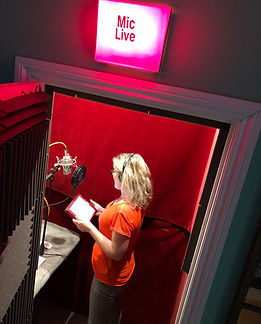 Eilidh Beaton in studio