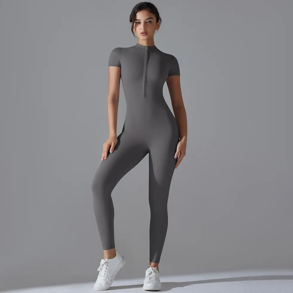 Miniatura: Women Bodysuits Fitness Sports Bodysuit Yoga Suit  Breathable Quick Drying