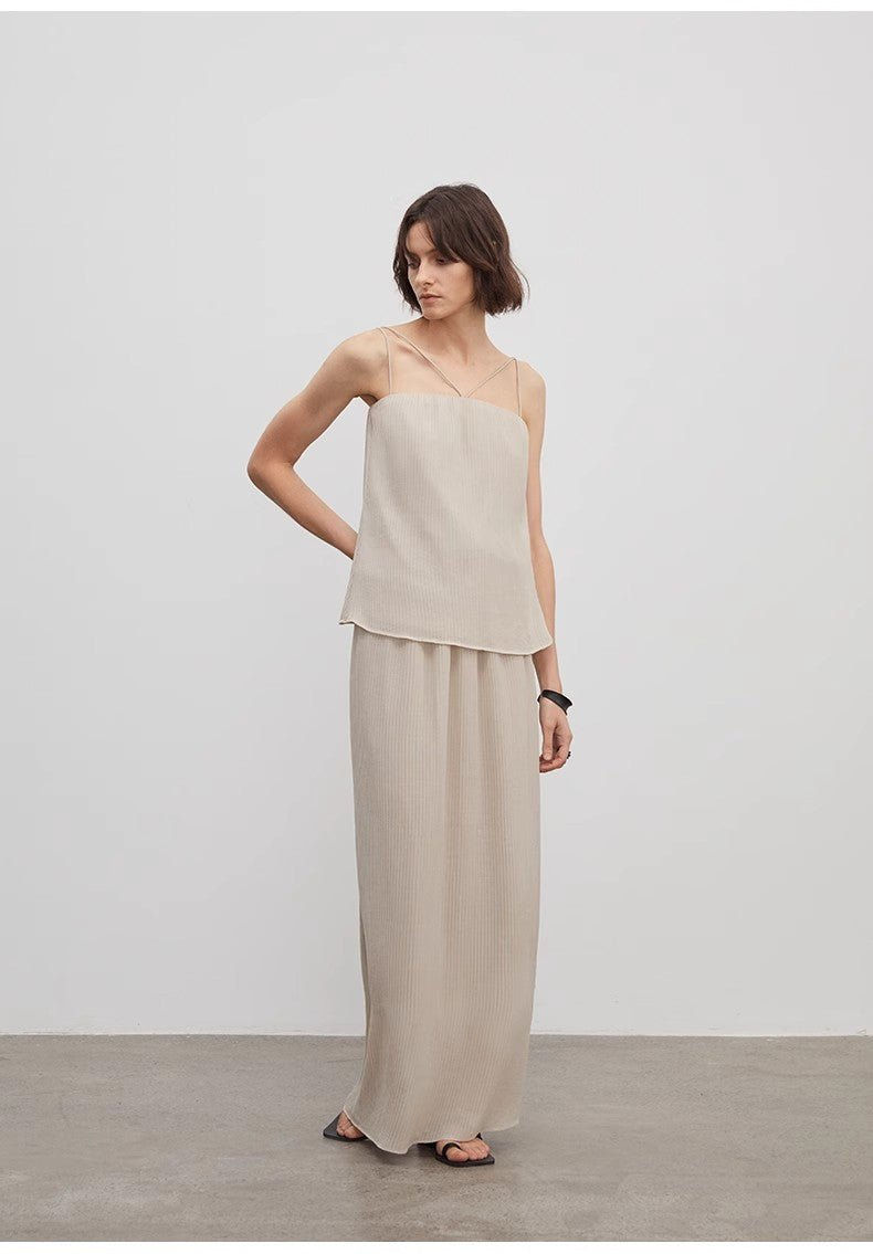 Thumbnail: Heavy High-Density Silk Luxury High-End Skirt for Women"Above the Flying Clouds"