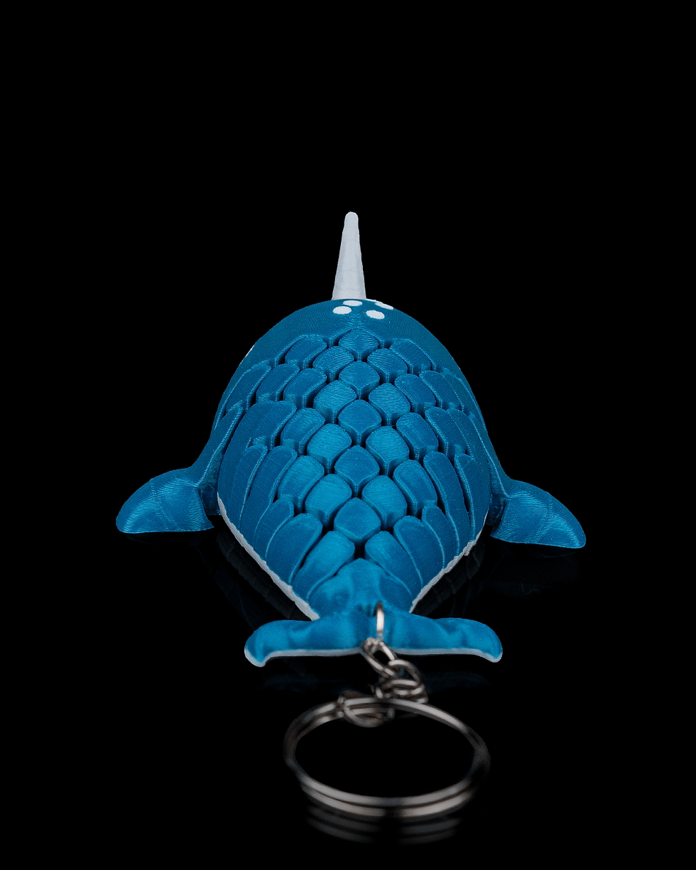 Thumbnail: Paul the Narwhal Keyring
