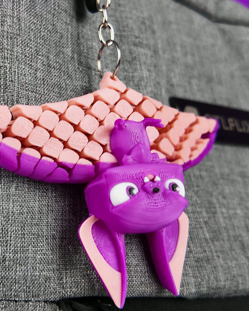 Thumbnail: Beth the Bat Keyring