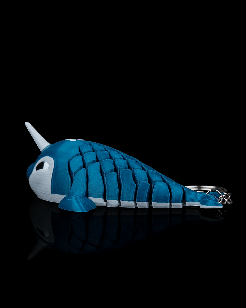 Thumbnail: Paul the Narwhal Keyring