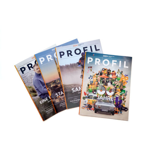 Feines und Buntes, Magazin Layout