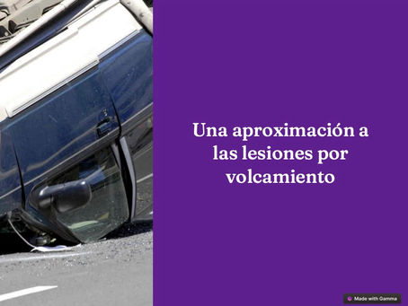 Una aproximación a las Lesiones por Volcamiento