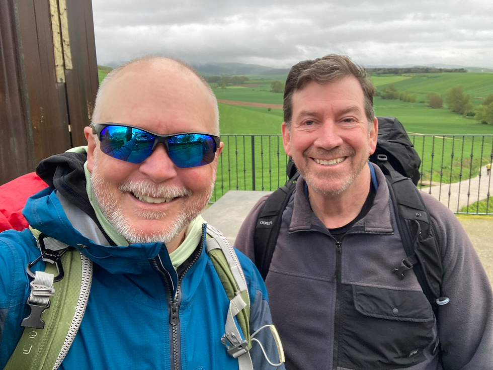 Jeff and I leaving Granon