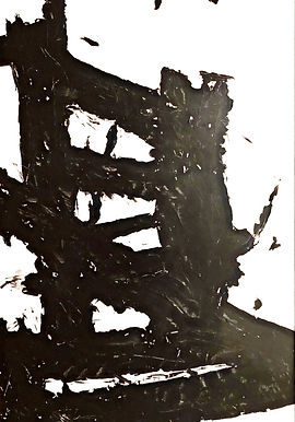 Abstract artwork purchased as a commission.