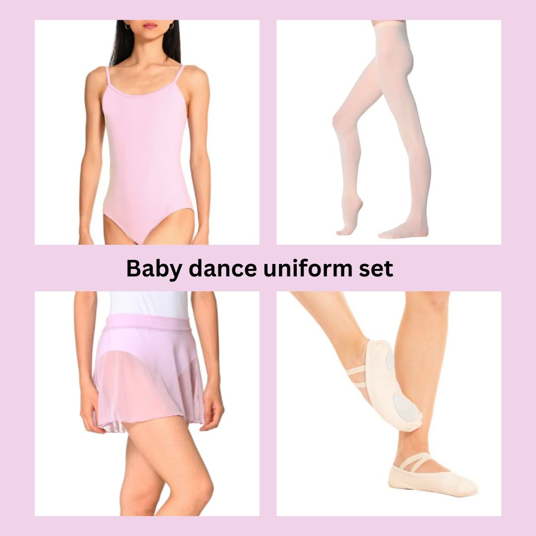 Baby dance uniform set