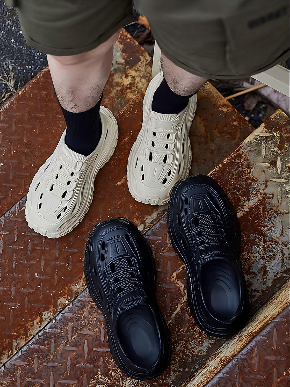Miniatura: Men's Summer Clogs for Outdoor Wear, Beach Shoes, Non-Slip, Odor-Resistant, Clos