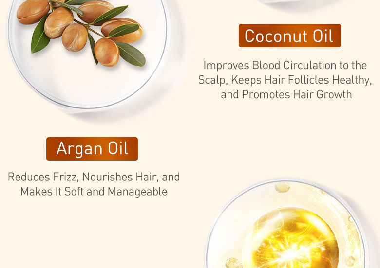 Miniatura: PURC Biotin Hair Growth Oil Shampoo Conditioner Sets Keratin Smoothing Hair Loss