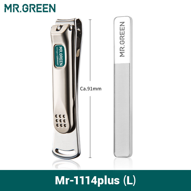 Miniatura: MR.GREEN Nail Clippers Stainless Steel Curved blade Clipper Fingernail Scissors 