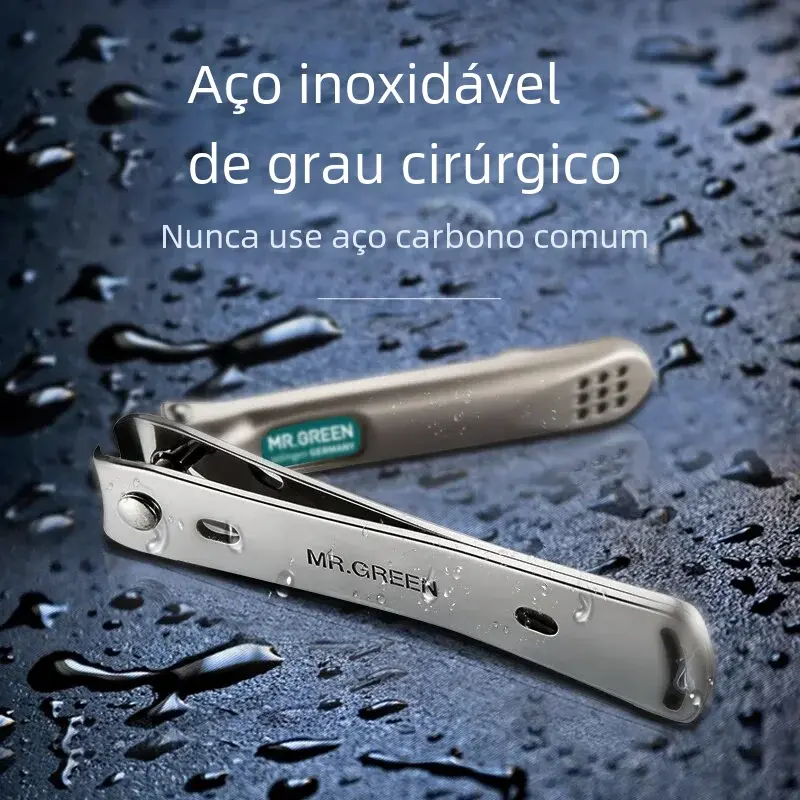 Miniatura: MR.GREEN Nail Clippers Stainless Steel Curved blade Clipper Fingernail Scissors 