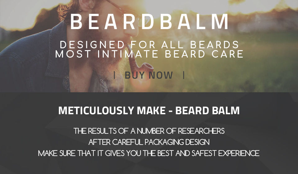 Miniatura: Natural Beard Balm Wax Beard Growth Oil for Men Moisturizing Smoothing Beard Sty
