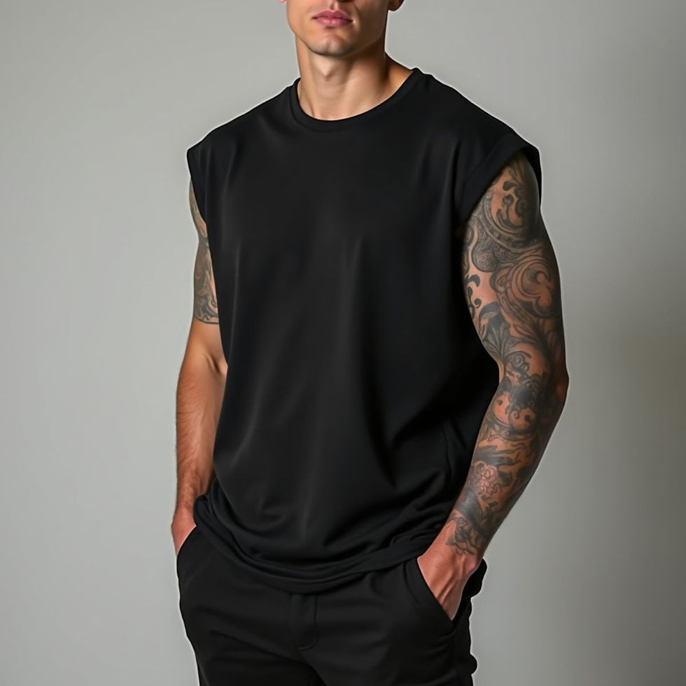 Miniatura: RGM01-LISA Male Male Muscle 100% Cotton Comfortable Casual Academy T-Shirt