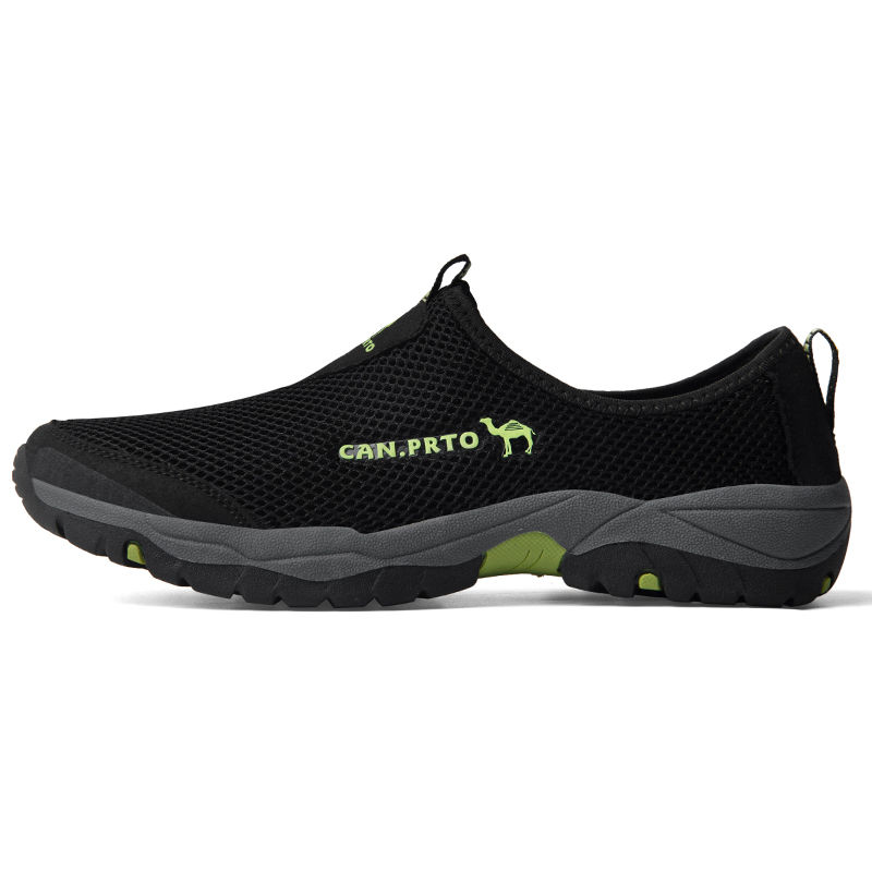 Miniatura: Fashion Summer Shoes Men Casual Shoes Mesh outdoor Breathable Slip-on Flats Men 